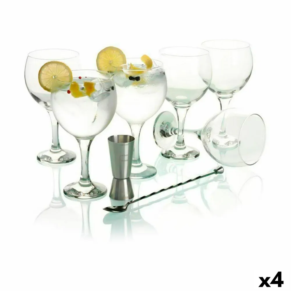 Set de pahare pentru Gin Tonic LAV 8 Piese (4 Unități)