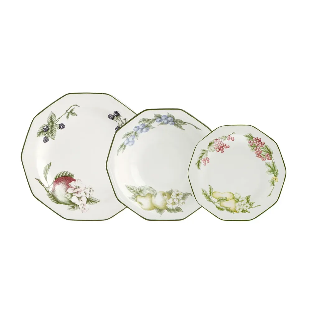 Set de Veselă Queen´s Churchill Victorian Orchard Multicolor Ceramică 12 Piese