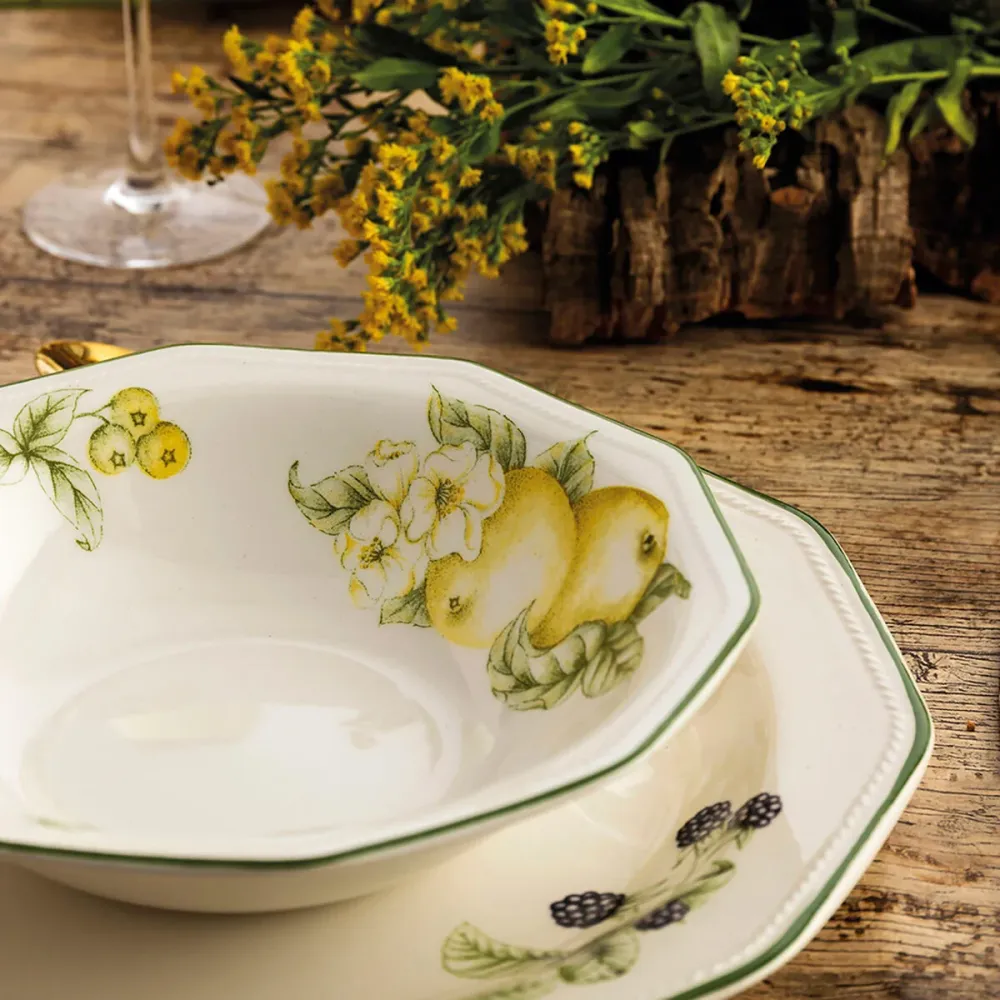 Set de Veselă Queen´s Churchill Victorian Orchard Multicolor Ceramică 12 Piese