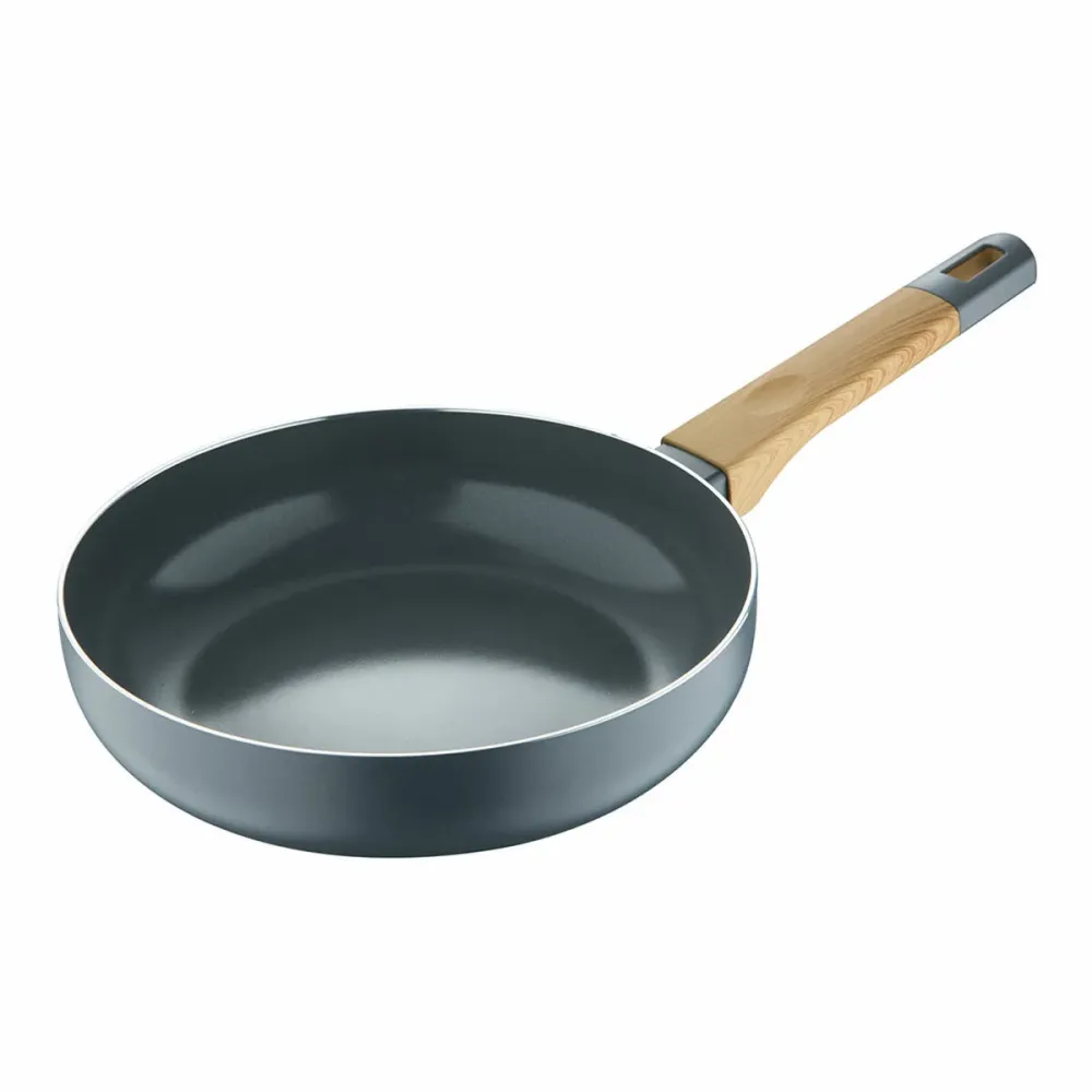 Tigaie San Ignacio Earth Grey SG-6753 Gri Aluminiu Ø 28 x 6,4 cm