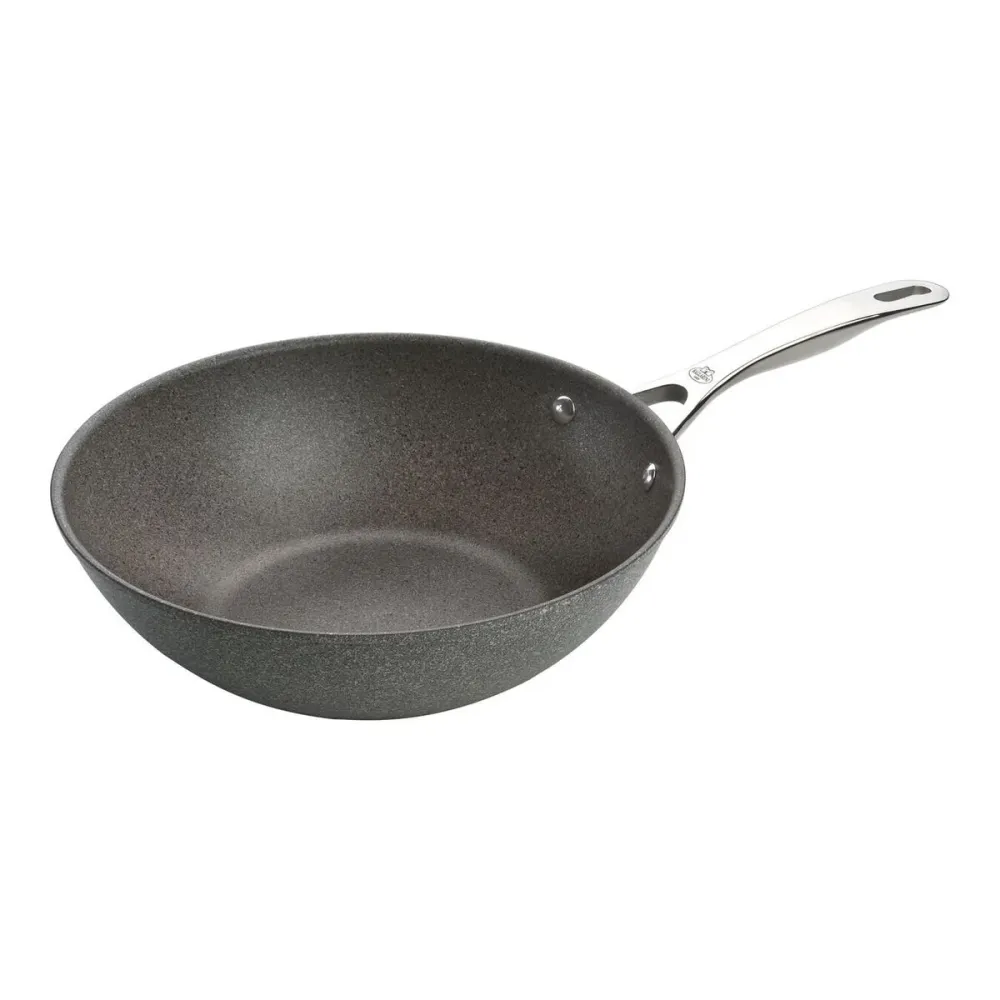 Tigaie Wok Ballarini 75002-815-0 Antracit Oțel inoxidabil Aluminiu Ø 30 cm (1 Unități)