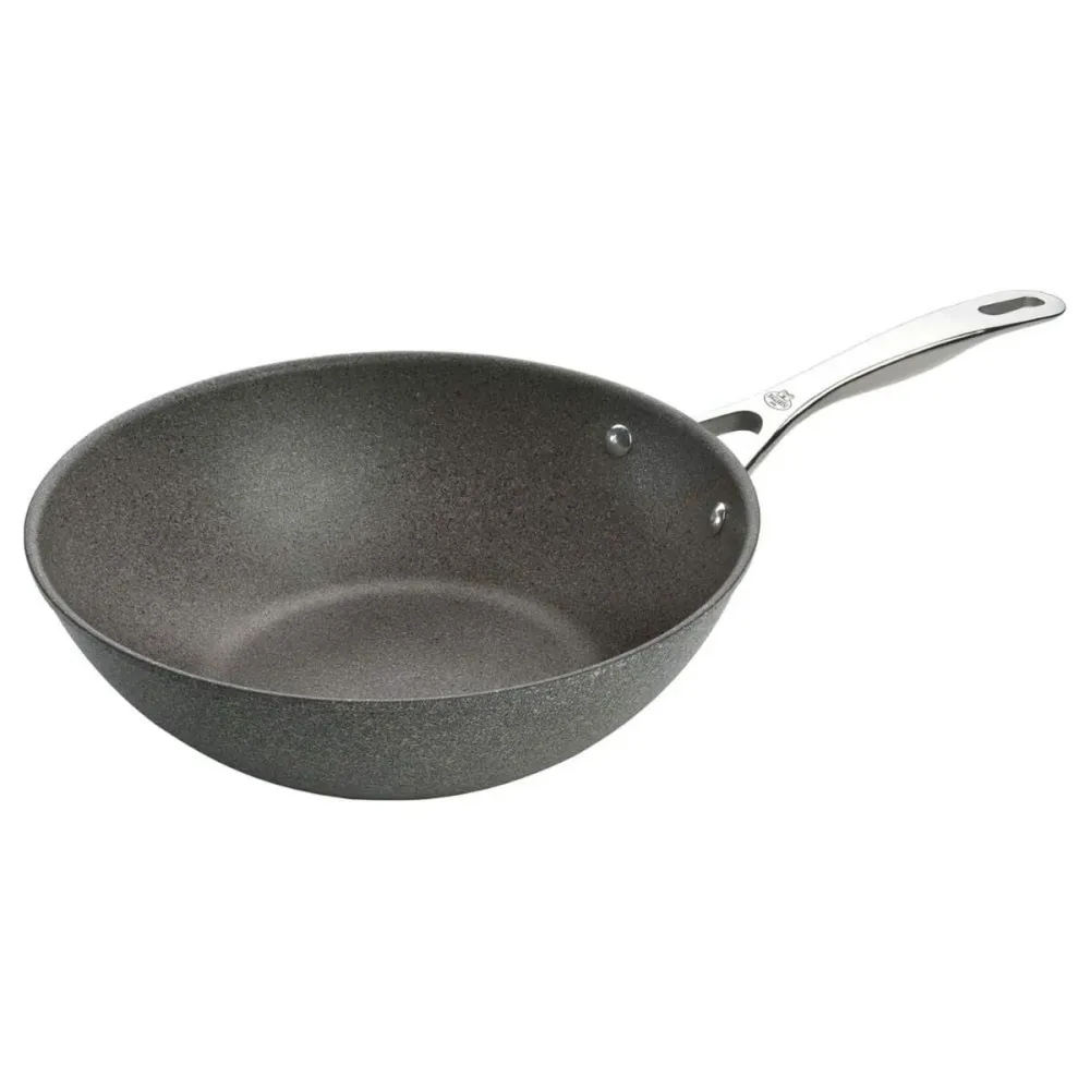 Tigaie Wok Ballarini 75002-815-0 Antracit Oțel inoxidabil Aluminiu Ø 30 cm (1 Unități)
