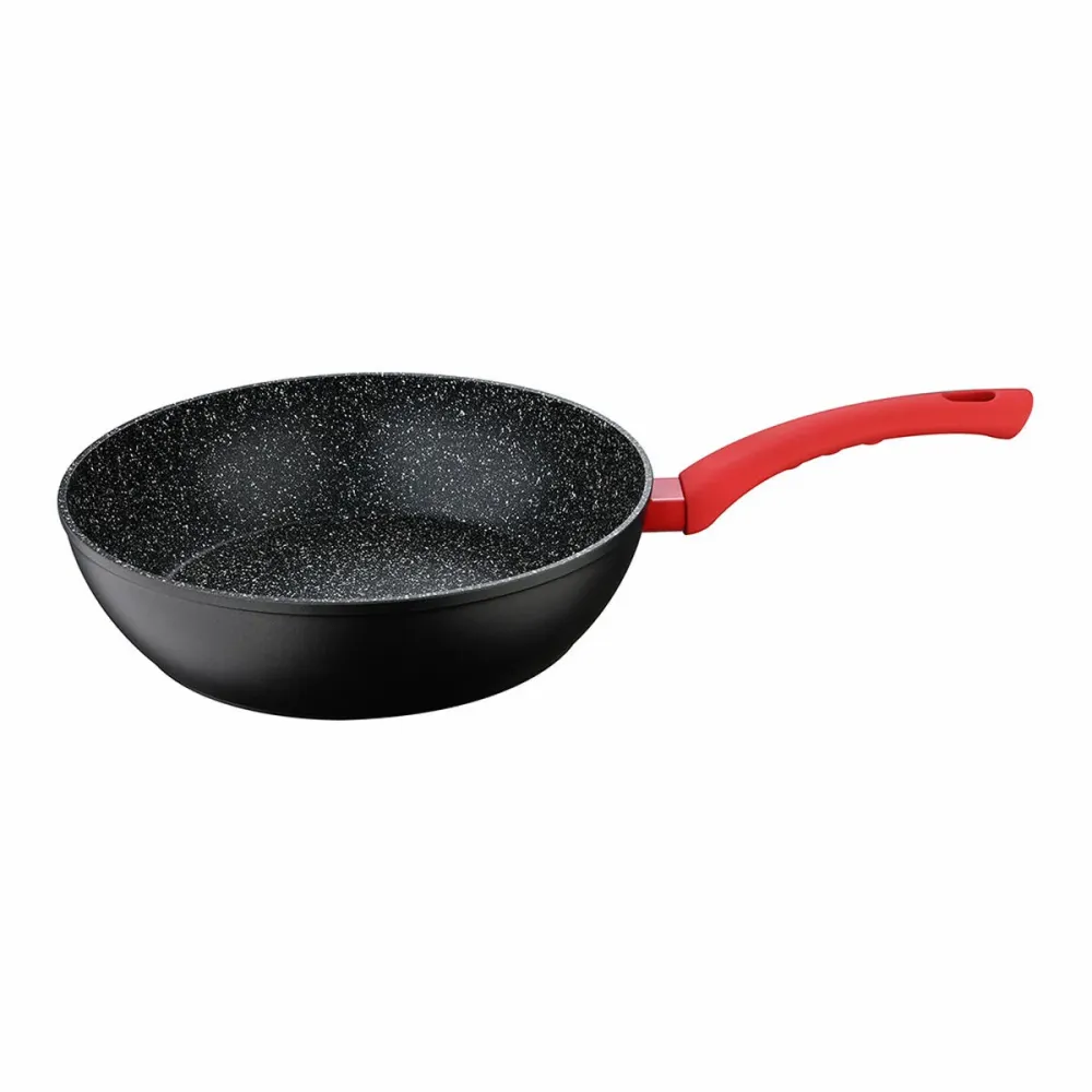 Tigaie Wok San Ignacio Toledo SG-6252 Aluminiu Ø 28 cm Negru